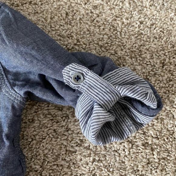 First impressions toddler boys button down shirt and pants outfit size 18 months - Picture 5 of 13